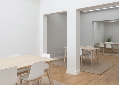 Contemporary minimalist interior of Retha Spa in Johannesburg, Gauteng, ZA, showcasing serene modern decor.