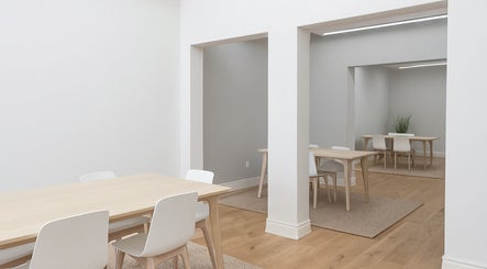 Contemporary minimalist interior of Retha Spa in Johannesburg, Gauteng, ZA, showcasing serene modern decor.