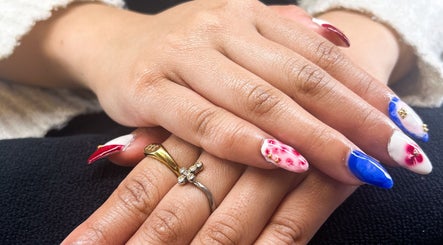 Creative nail art at Soft Bloom Studio, Springfield Lakes, Queensland, AU, showcasing elegant and vibrant designs.
