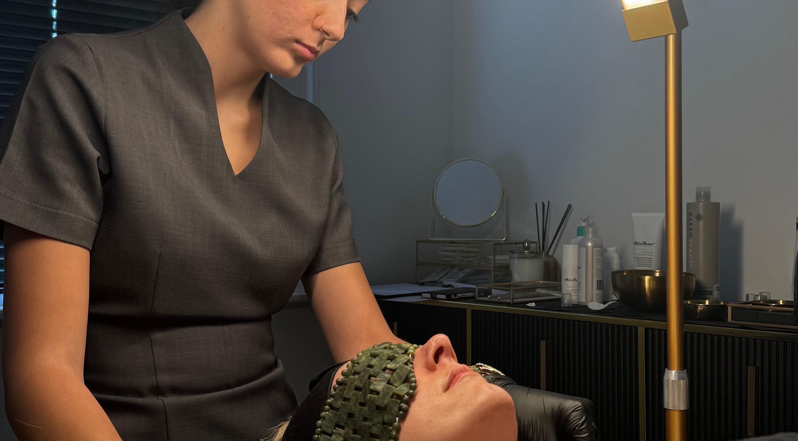 Professional facial at Ak Clinic, Wolverhampton, England, GB.