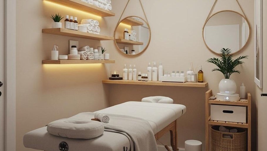 Serene wellness room at Cruz S&C in Yangebup, Western Australia, AU with spa bed and soothing decor.