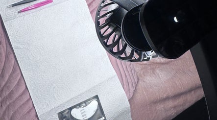 Werkgebied voor wimperbehandelingen bij Lashbar Den Bosch, 's-Hertogenbosch, Noord-Brabant, NL.