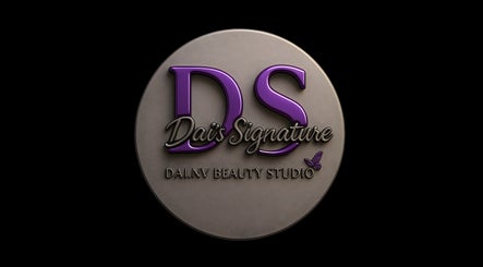 Dai's Signature logo in purple and grey at Saint John, Saint John, AG.