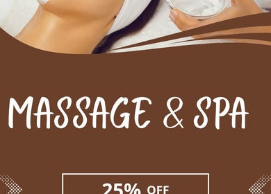 Therapist at Let's Go Spa Goa - Best Spa in Panaji giving a facial massage in Panaji, Goa, IN.
