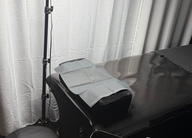 Relaxing spa setup at Glamhaus Beauty in New Westminster, British Columbia, CA.