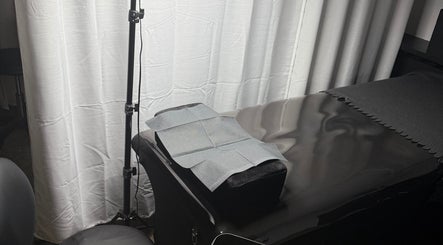 Relaxing spa setup at Glamhaus Beauty in New Westminster, British Columbia, CA.