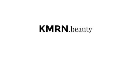 KMRN.beauty logo in Cumbernauld, Scotland, GB. Sleek black text on a white background.