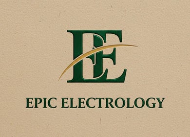 Epic Electrology logo showcasing elegance in Roseville, California, US.