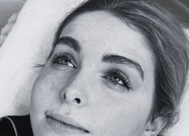 Close-up of eyelashes at Juno Studio, Christchurch, Canterbury Region, NZ showcasing expert lash services.