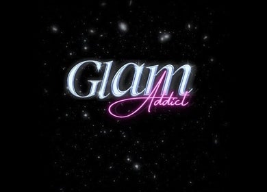 GlamAddict logo with sparkling starry background in Bridgetown, Saint Michael, BB.