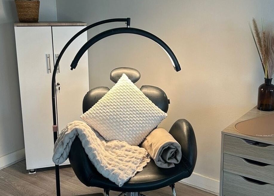 Cozy treatment chair at ByNataliemaria, Bromborough, England, GB, creating a relaxing ambiance.