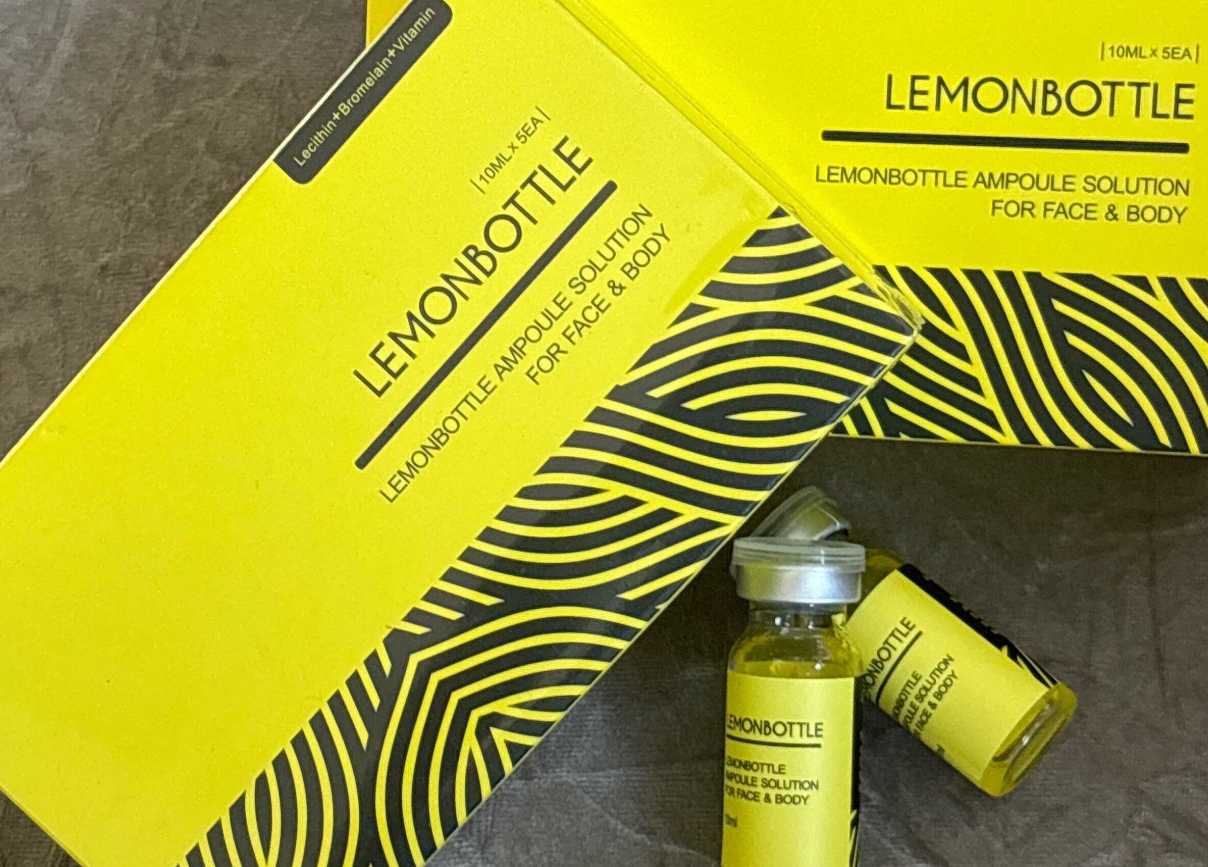 LemonBottle ampoule at Kalon Aesthetics Clinic in Midrand, Gauteng, ZA. Enhance beauty with vibrant skincare.