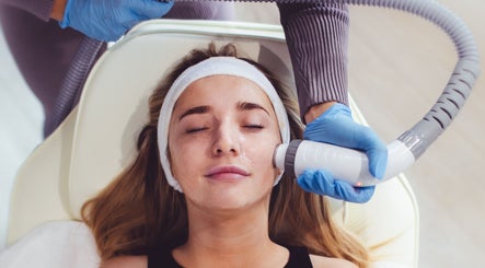 Facial treatment at Prestige Salon in Lancaster, England, GB offering rejuvenating skin care solutions.