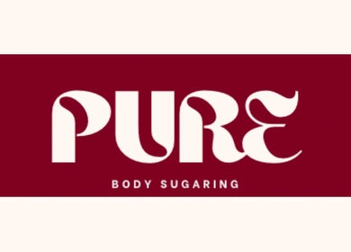 Pure Body Sugaring logo at Willemstad, Curaçao, CW, showcasing elegant branding.