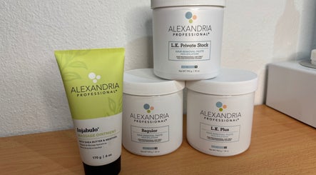 Alexandria Professional products at Pure Body Sugaring, Willemstad, Curaçao, CW.