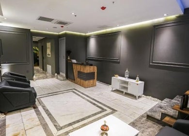 Elegant reception at Let's Relax Royal Galata Spa & Turkish Bath in İstanbul, İstanbul, TR offering a tranquil welcome.