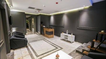 Elegant reception at Let's Relax Royal Galata Spa & Turkish Bath in İstanbul, İstanbul, TR offering a tranquil welcome.