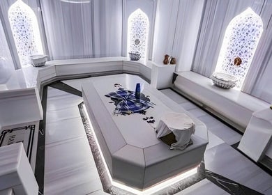 Elegant Turkish Bath at Let's Relax Royal Galata Spa, İstanbul, İstanbul, TR, offers a peaceful escape.