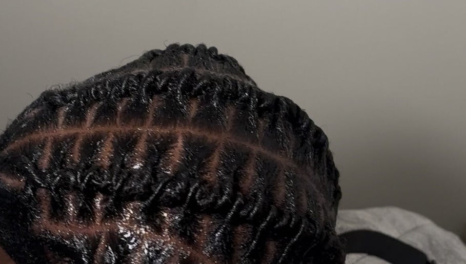 Intricately braided hairstyle at LH/ By Leslie Hair, Pau, Nouvelle-aquitaine, FR.