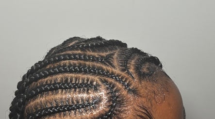 Detailed braided hairstyle at LH/ By Leslie Hair, Pau, Nouvelle-aquitaine, FR.