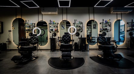 Modern salon with luxury chairs at Sleek Care, Riyadh, Riyadh Province, SA.
