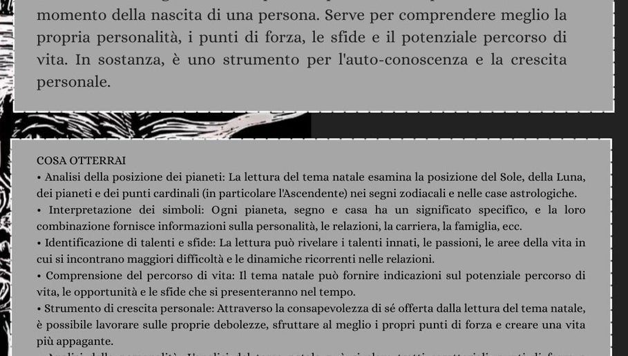 Testo descrittivo di astrologia presso Vega.Moon.Talks a Cascina, Toscana, IT per la crescita personale.