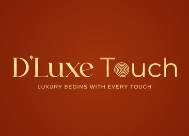 D'Luxe Touch logo with 'Luxury begins with every touch' on elegant backdrop, Freeport, Freeport, BS.