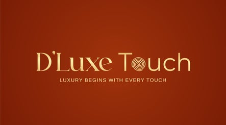 D'Luxe Touch logo with 'Luxury begins with every touch' on elegant backdrop, Freeport, Freeport, BS.
