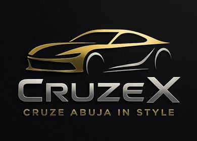 Stylized car logo for CruzeX featuring 'Cruze Abuja in Style' design, connected to LashBabe in Abuja, NG.