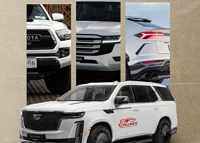 Diverse SUV lineup showcased near LashBabe, Abuja, Federal Capital Territory, NG. Perfect for exclusive events.