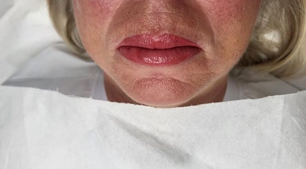 Detailaufnahme gepflegter Lippen bei Zakia Beauty pmu, Everswinkel, Nordrhein-westfalen, DE.