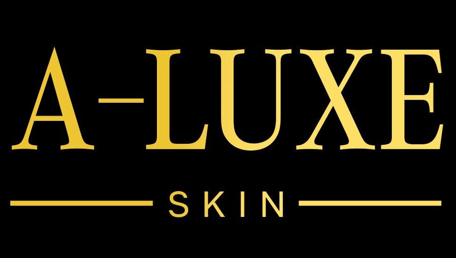 A LUXE SKIN logo in gold text, Birmingham, England, GB.