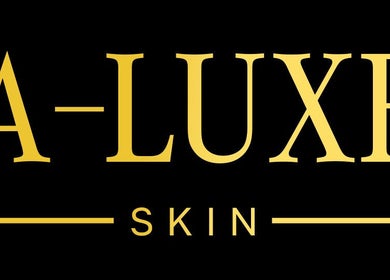 A LUXE SKIN logo in gold text, Birmingham, England, GB.