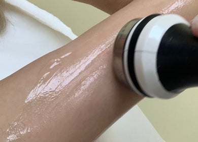 Laser treatment session at Sky Spa Laser in Forest Hills, New York, US enhancing skin glow.