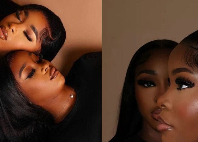 Elegant portraits showcasing flawless makeup artistry at thedollmuse_ in Bridgetown, Christ Church, BB.