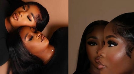 Elegant portraits showcasing flawless makeup artistry at thedollmuse_ in Bridgetown, Christ Church, BB.
