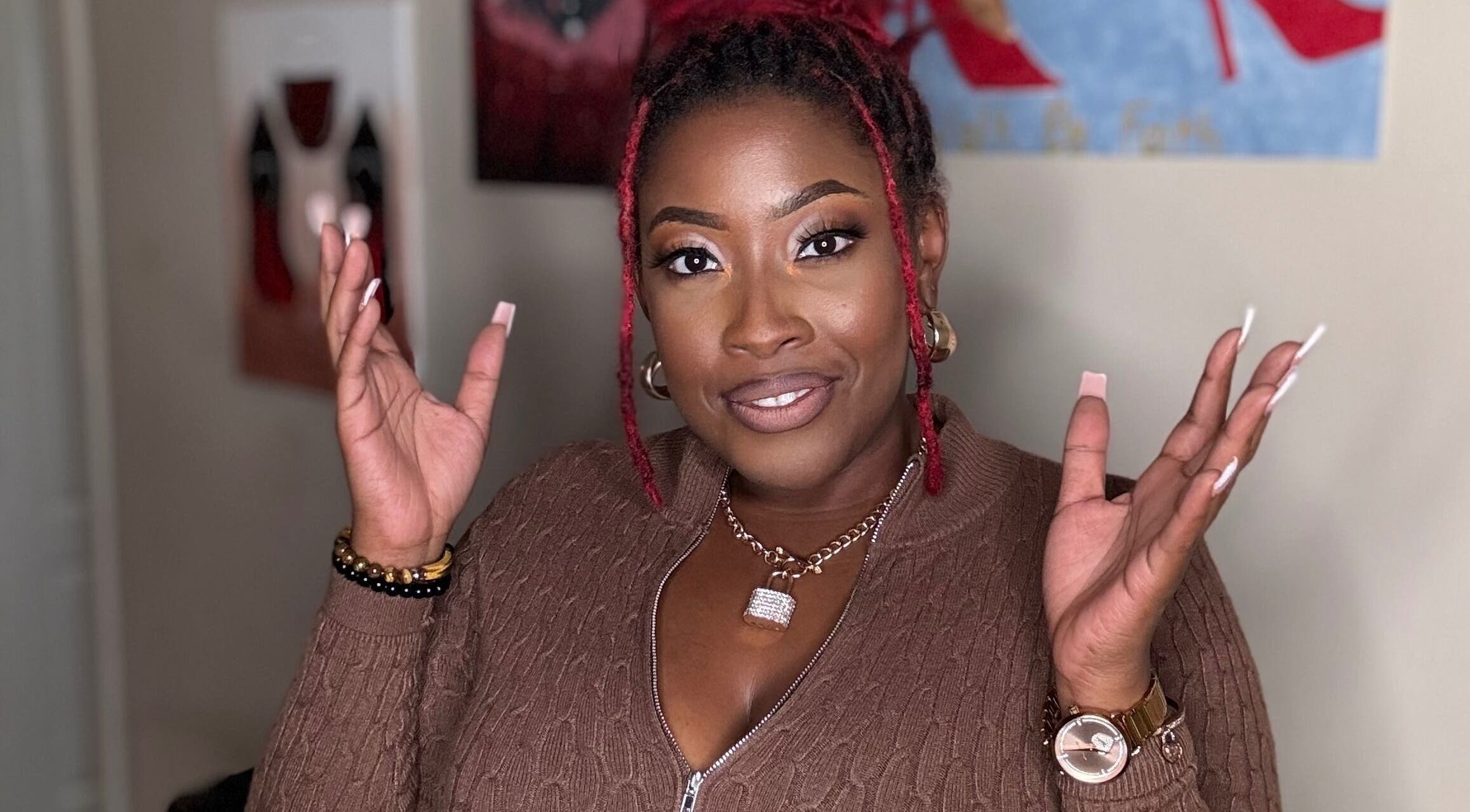 Confident woman at Unapologetically R. Nicole | Luxe Makeup and Life Coaching in Fultondale, Alabama, US.