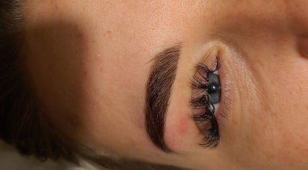 Beautifully shaped eyebrow and lashes at Luxe Beauty By Natasha Perry, Rossendale, England, GB.