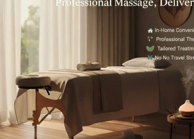 Relaxing massage setup at HomeHavenMassage, Morisset, New South Wales, AU with a tranquil ambiance.