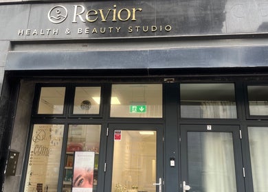 Entrance of The Nail Nest by Shannen in Limerick, County Limerick, IE, featuring stylish glass doors.