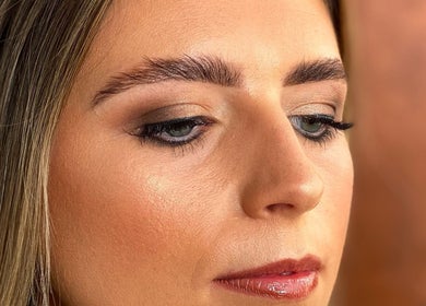 Elegant makeup detail by Mobile Makeup Artistry by Sarah in Edinburgh, Scotland, GB showcasing flawless eye shadow.