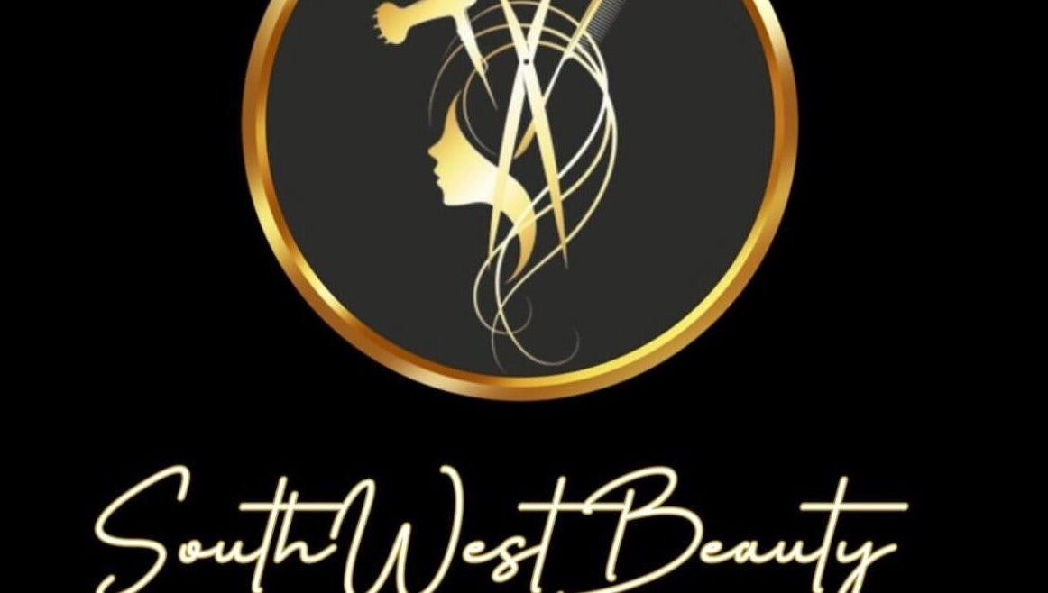 Gold profile logo for Southwestbeauty_ in Windhoek, Khomas Region, NA, showcasing beauty expertise.