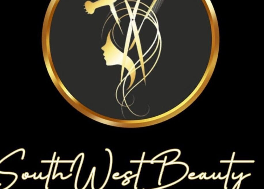 Gold profile logo for Southwestbeauty_ in Windhoek, Khomas Region, NA, showcasing beauty expertise.