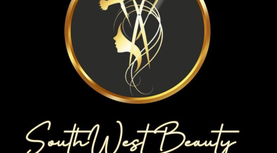 Gold profile logo for Southwestbeauty_ in Windhoek, Khomas Region, NA, showcasing beauty expertise.