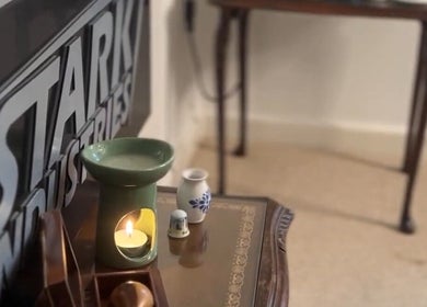 Elegant Solo Chair's candlelit corner table in Royal Leamington Spa, England, GB.