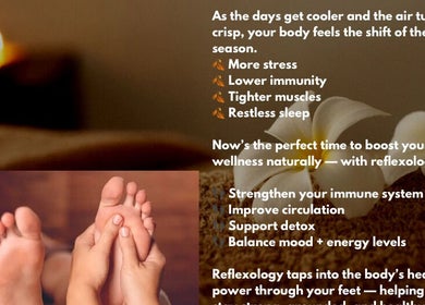 Relaxing reflexology session at Peace Spa Therapies, Coleraine, Northern Ireland, GB promotes wellness naturally.