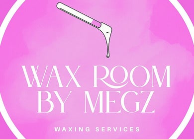 Waxroomby_megz logo on pink background in Arima, Arima Borough Corporation, TT for quality waxing services.