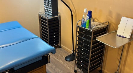 Professional tattoo setup at Royal Gorge Custom Tattoos & Piercings LLC, Cañon City, Colorado, US.