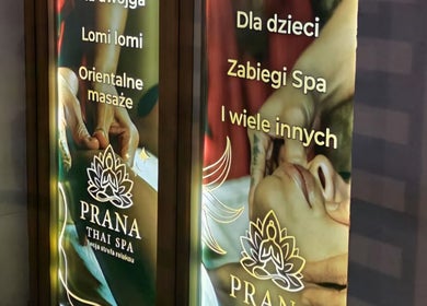Reklama Prana Thai Spa - Wola z usługami masażu w Warszawa, Województwo Mazowieckie, PL.