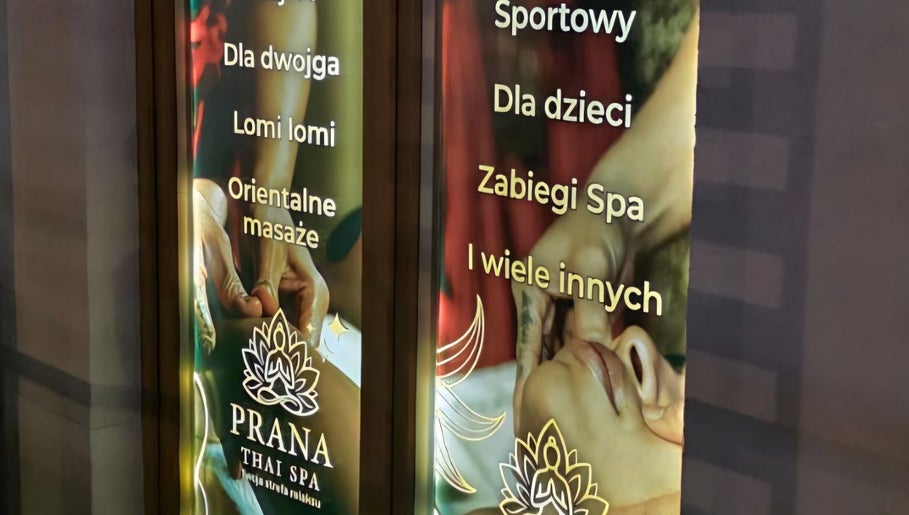 Prana Thai Spa - Wola: widok menu masaży w Warszawie, Województwo Mazowieckie, PL.